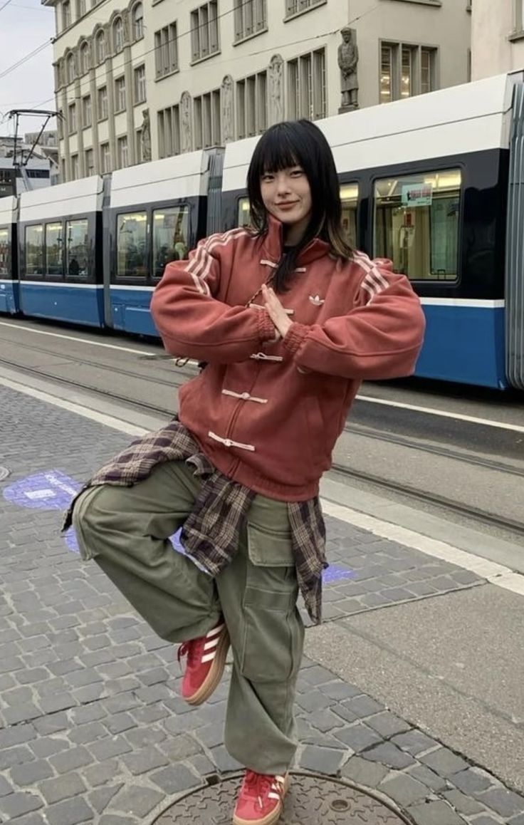 Red Fortune Suede Street Jacket | CNY Special