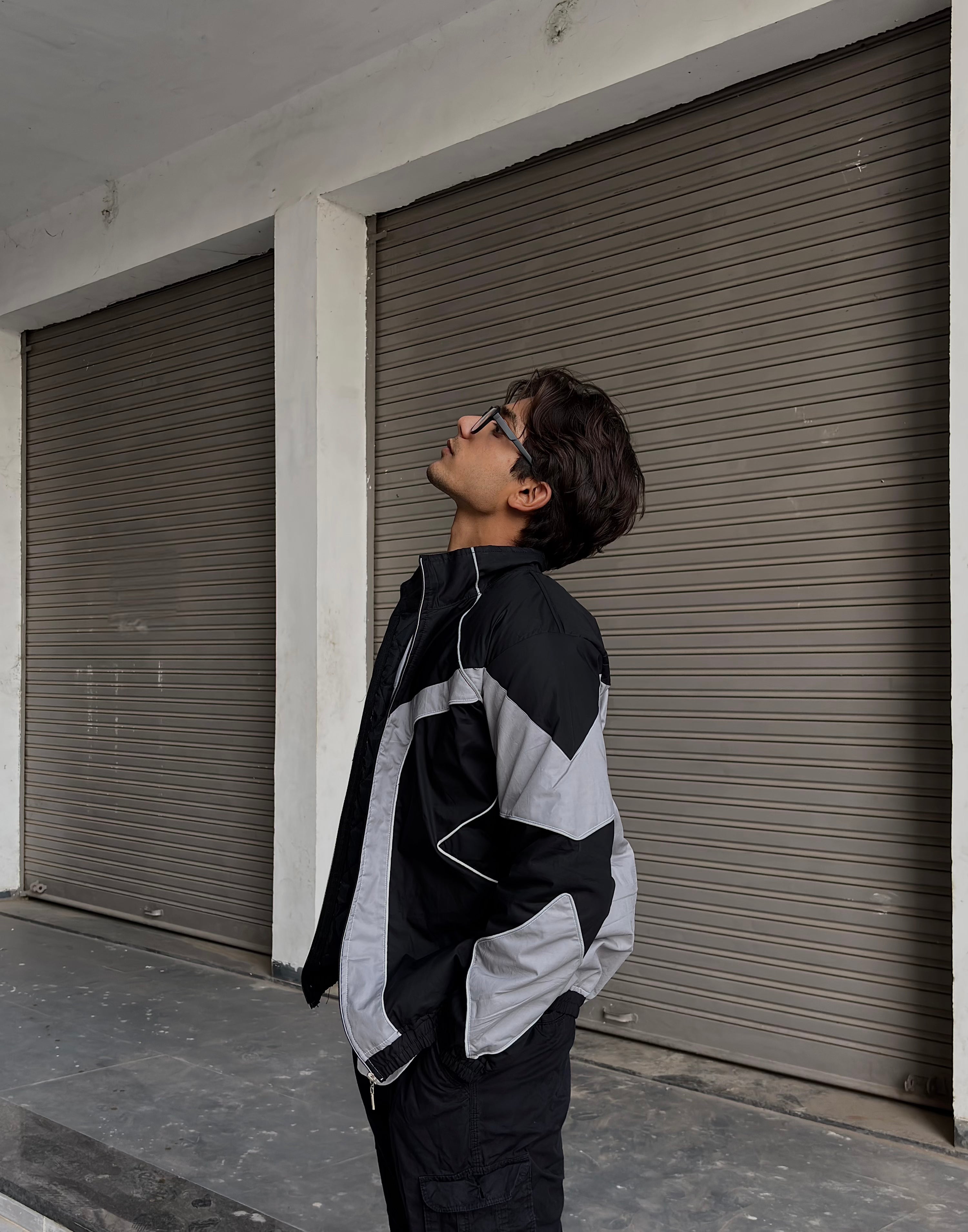 Uibok Reflective Parachute Summer Jacket – Lightweight, Breathable & Streetwear-Ready