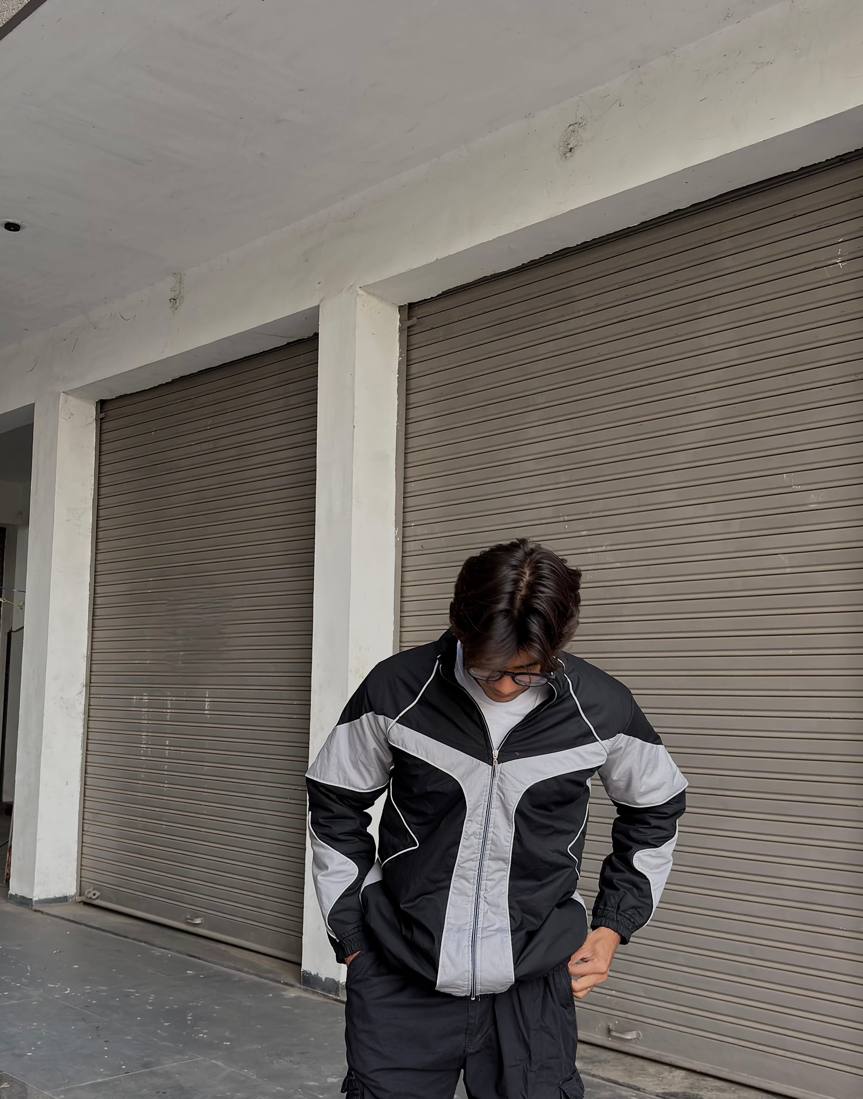 Reflective Parachute Summer Jacket – Lightweight, Breathable & Streetwear-Ready