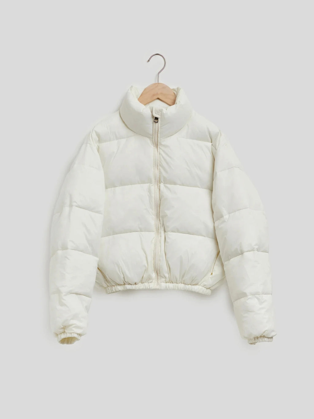 Women's black, white, blush, bloom, puffer jacket