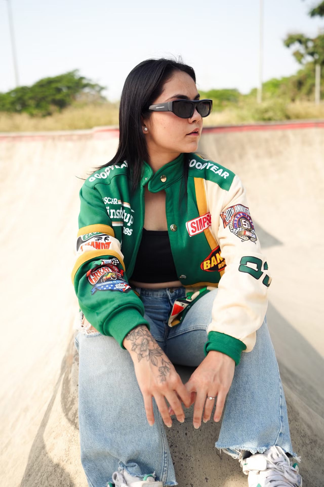 Vintage Skoal Bandit Racer Jacket