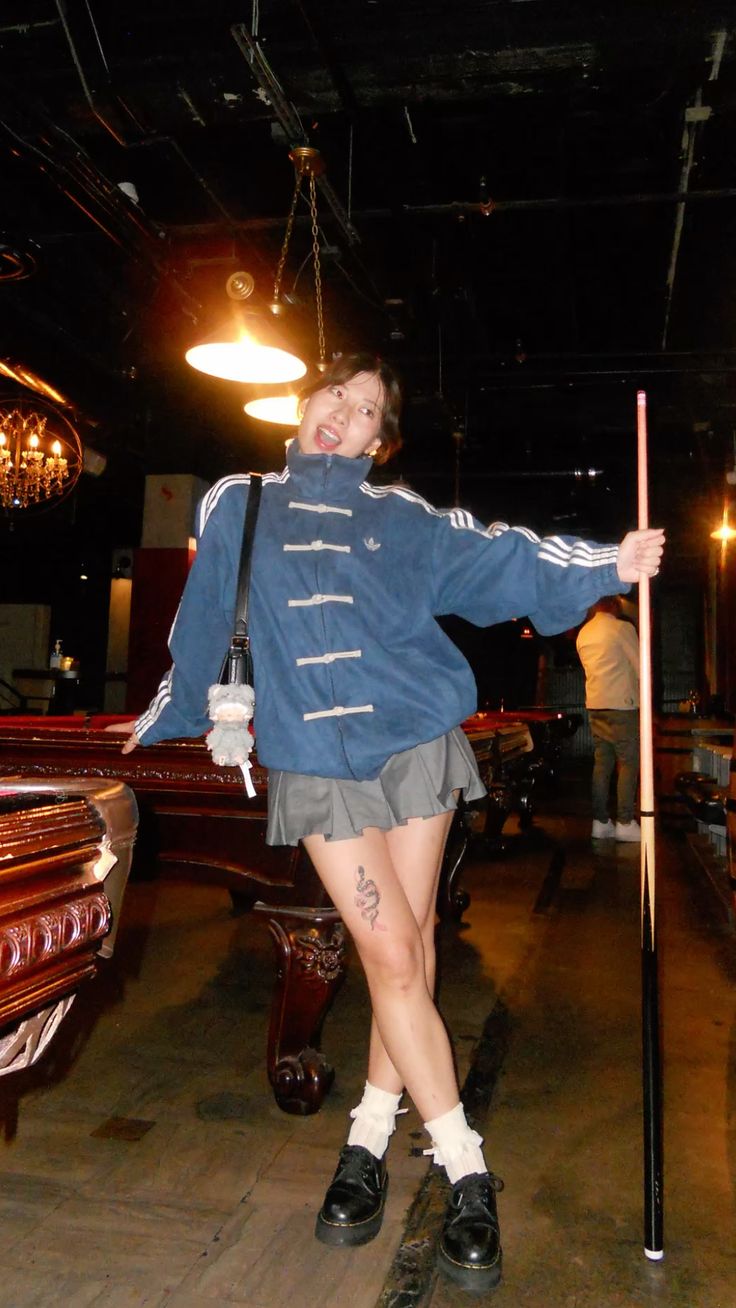 Lunar Blue Suede Street Jacket | CNY Special