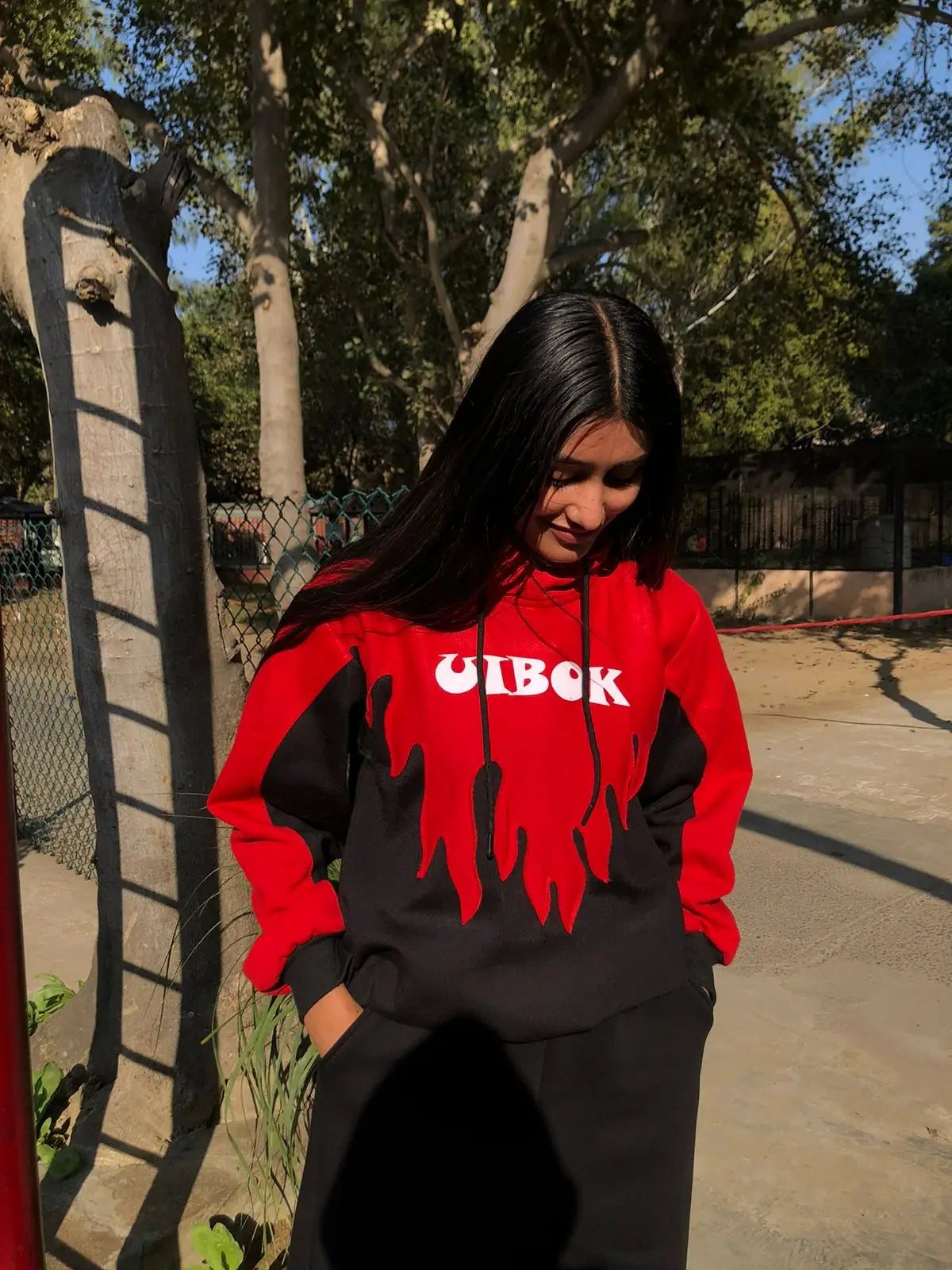 Unisex Flame Hoodie