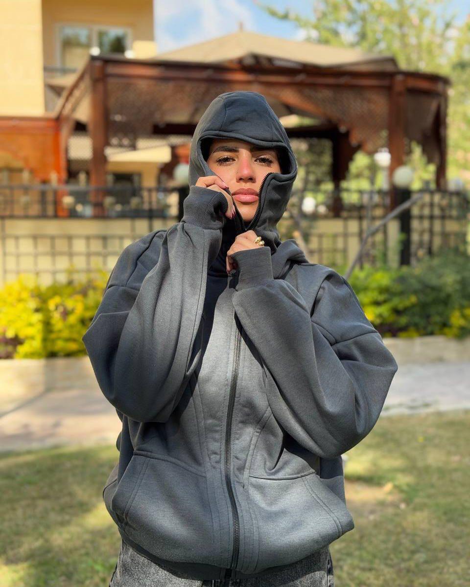 Ultimate Balaclava Hoodie | Stylish & Functional All Weather Essential Dark Grey