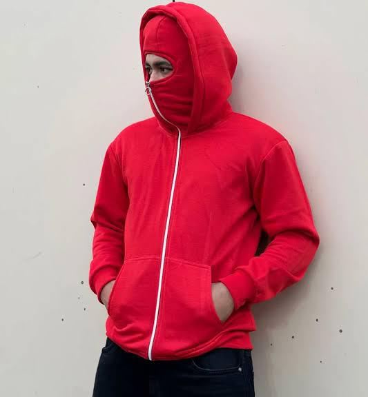 Ultimate Balaclava Hoodie | Stylish & Functional All Weather Essential Red