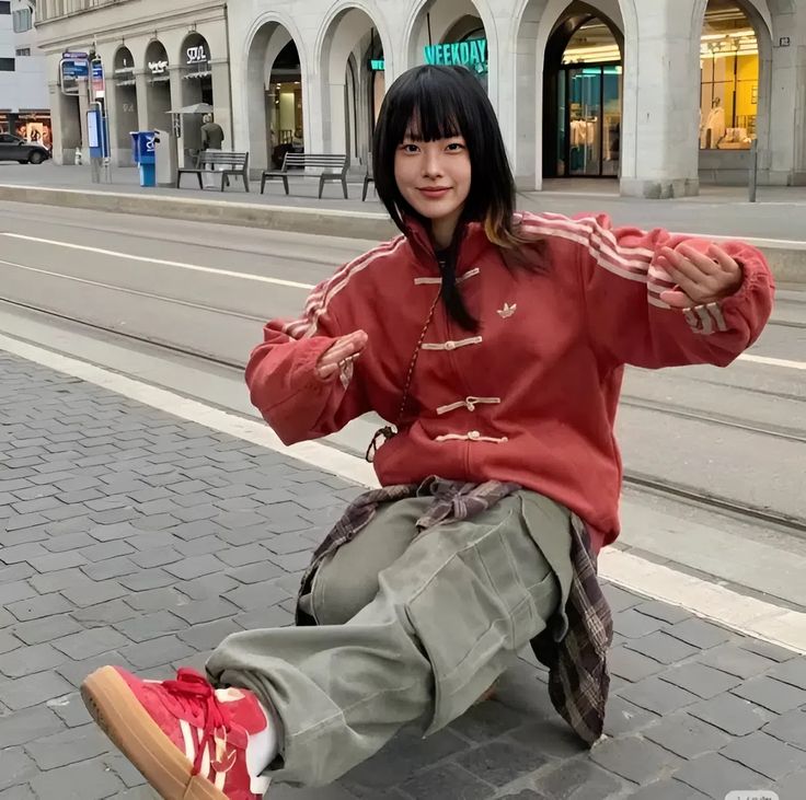 Red Fortune Suede Street Jacket | CNY Special