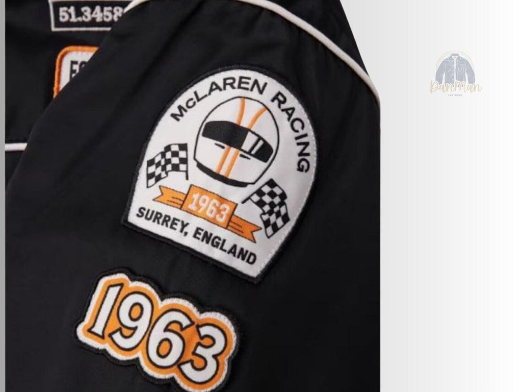 McLaren F1 Racing Jacket for Men | Premium Formula 1 Bomber Style Outerwear | Streetwear Winter Jacket India