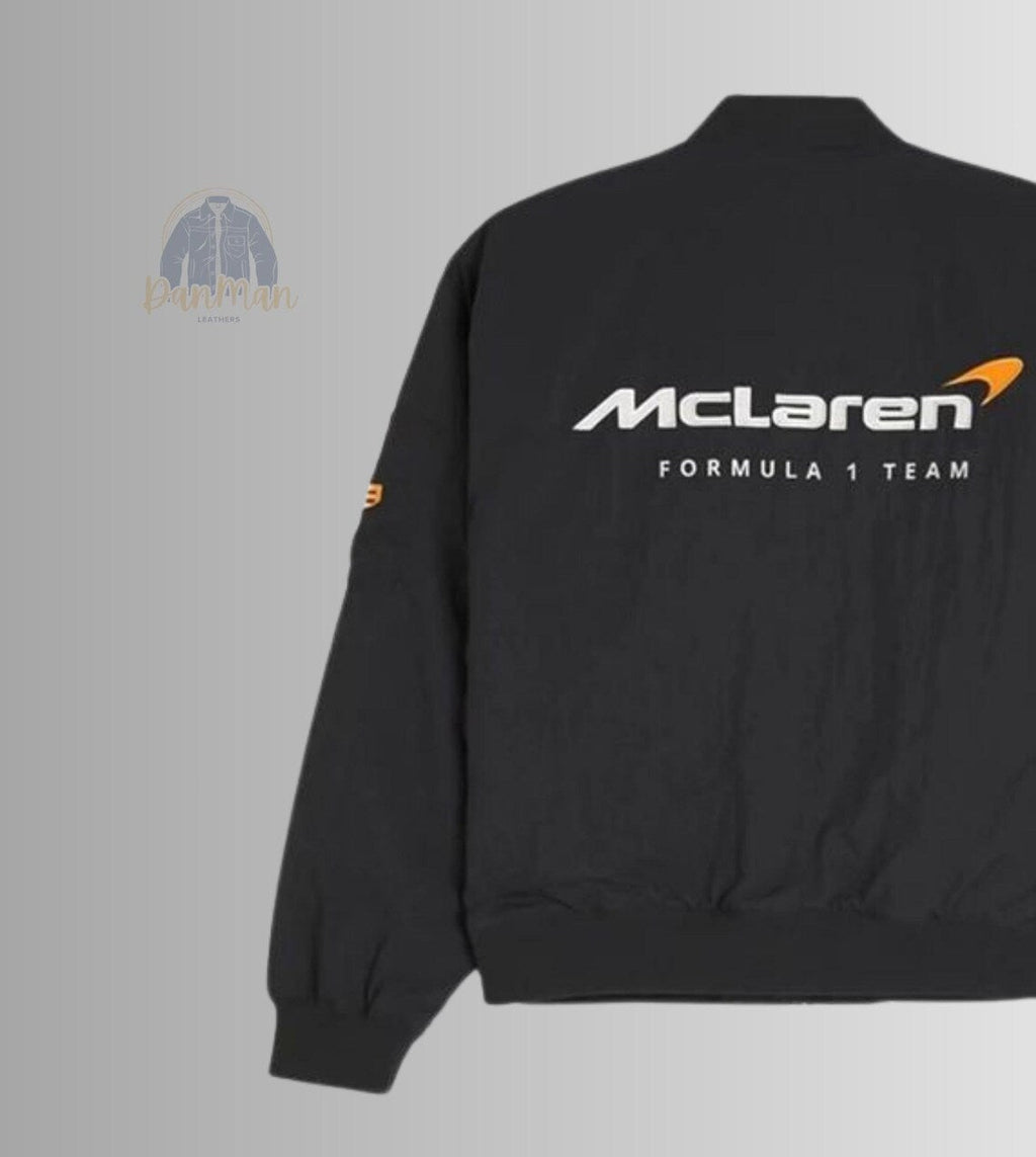 McLaren F1 Racing Jacket for Men | Premium Formula 1 Bomber Style Outerwear | Streetwear Winter Jacket India